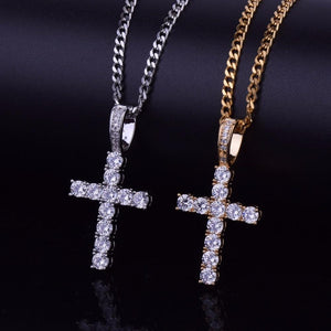 Diamond Cross Pendant - TheIceClub