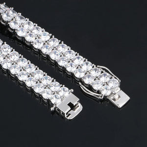 10mm Two Row Premium Tennis Bracelet