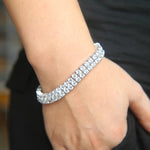 10mm Two Row Premium Tennis Bracelet