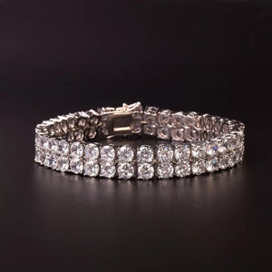 10mm Two Row Premium Tennis Bracelet