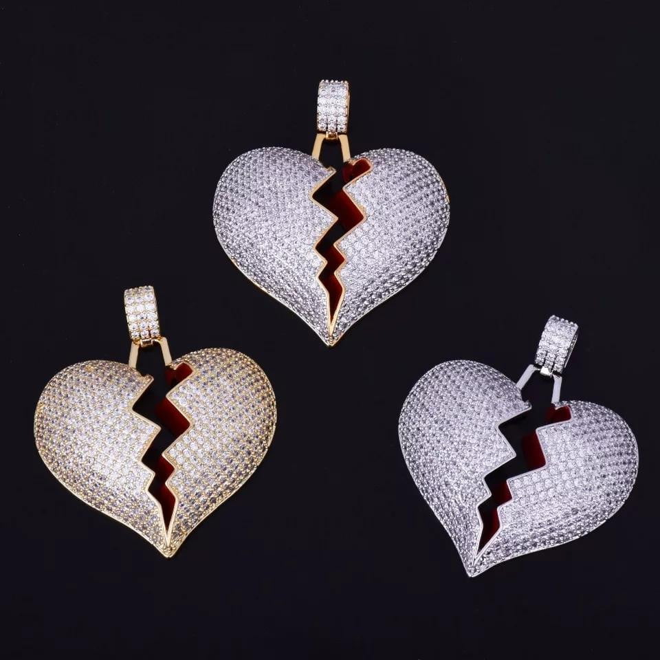 Xxxtentacion broken heart on sale pendant