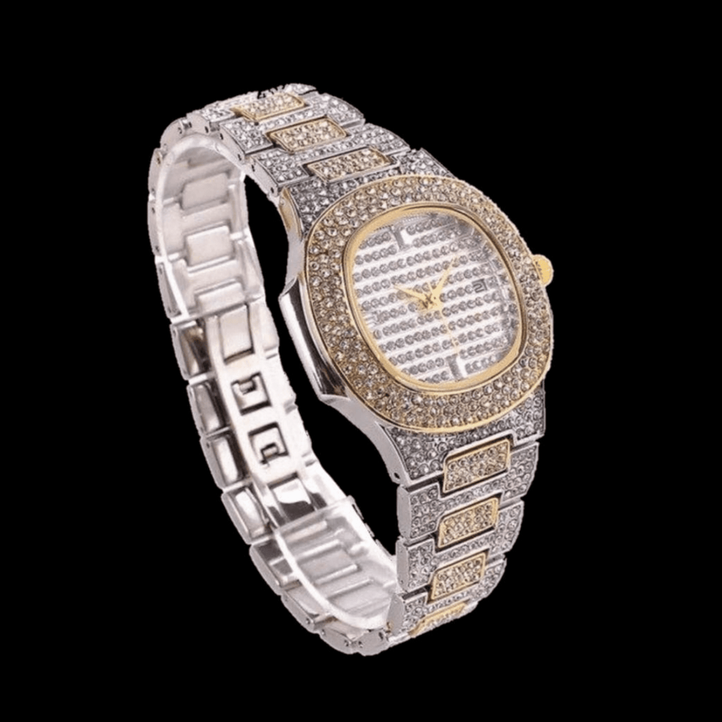 Premium Silver & Gold Lifestyle Watch - TheIceClub