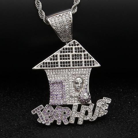 Iced Trap House Pendent - TheIceClub