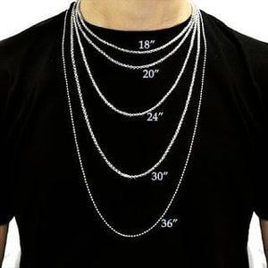 20mm Iced Cuban Necklace & Bracelet Set - TheIceClub