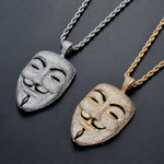 Exclusive Anonymous Mask Pendant - TheIceClub