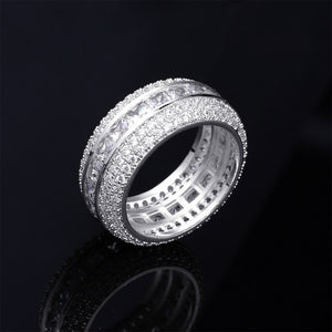 Baguette Layered Classic Ring