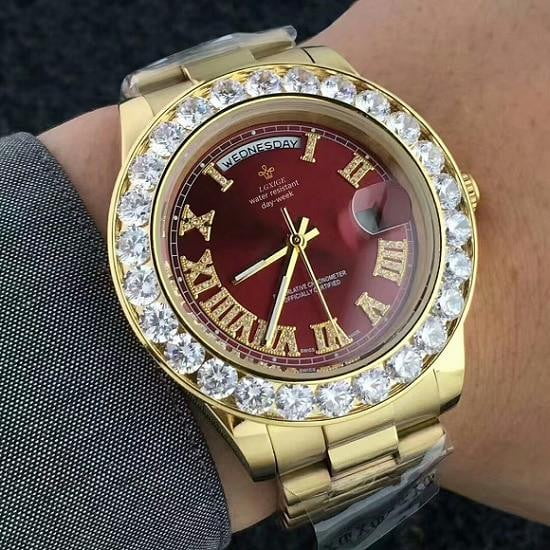 premium Iced Presidential Watch - TheIceClub