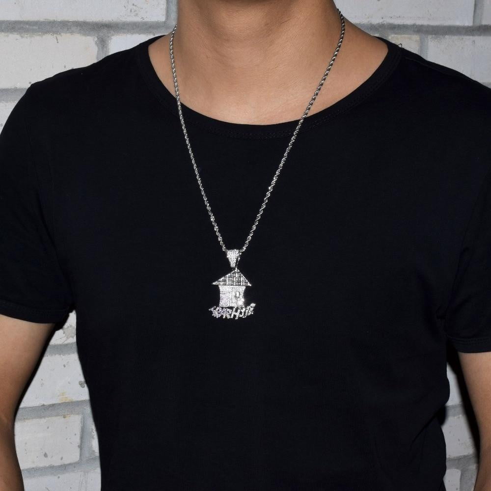 Iced Trap House Pendent - TheIceClub