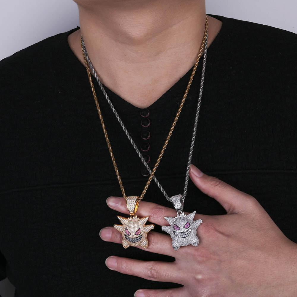 Monster Pendent with Chain - TheIceClub