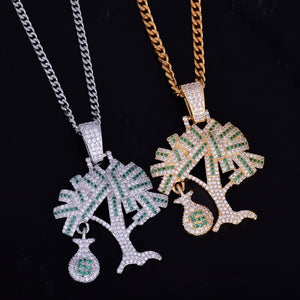 Money Tree Pendant - TheIceClub