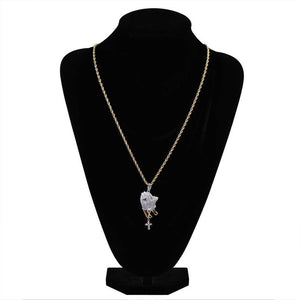 Praying Hands Pendant - TheIceClub