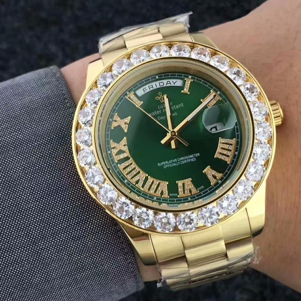 premium Iced Presidential Watch - TheIceClub