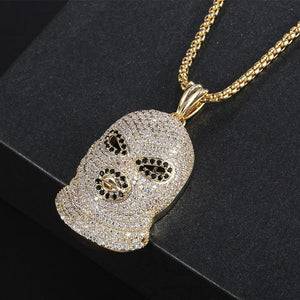 Iced Ski Mask Pendent - TheIceClub