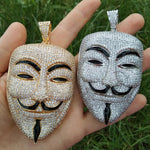 Exclusive Anonymous Mask Pendant - TheIceClub