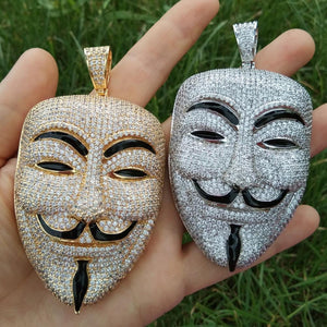 Exclusive Anonymous Mask Pendant - TheIceClub